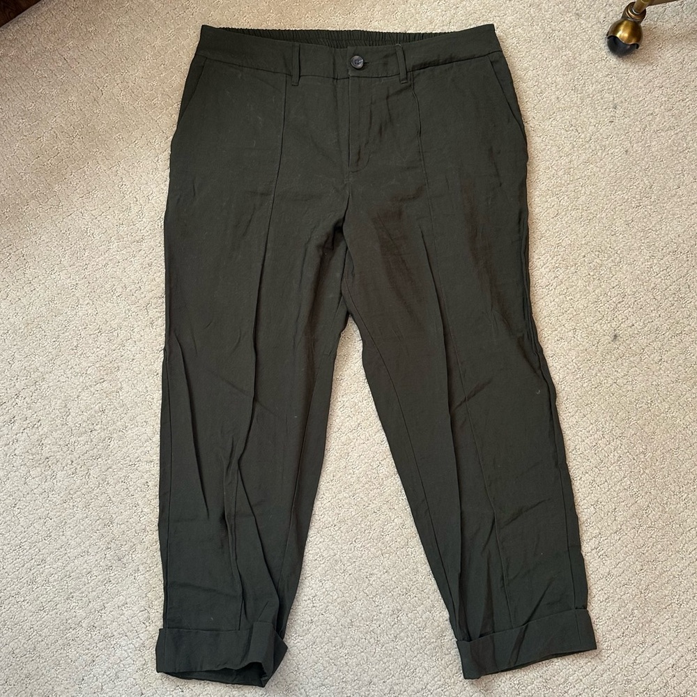 A New Day Dark Green Work Pants Size 16